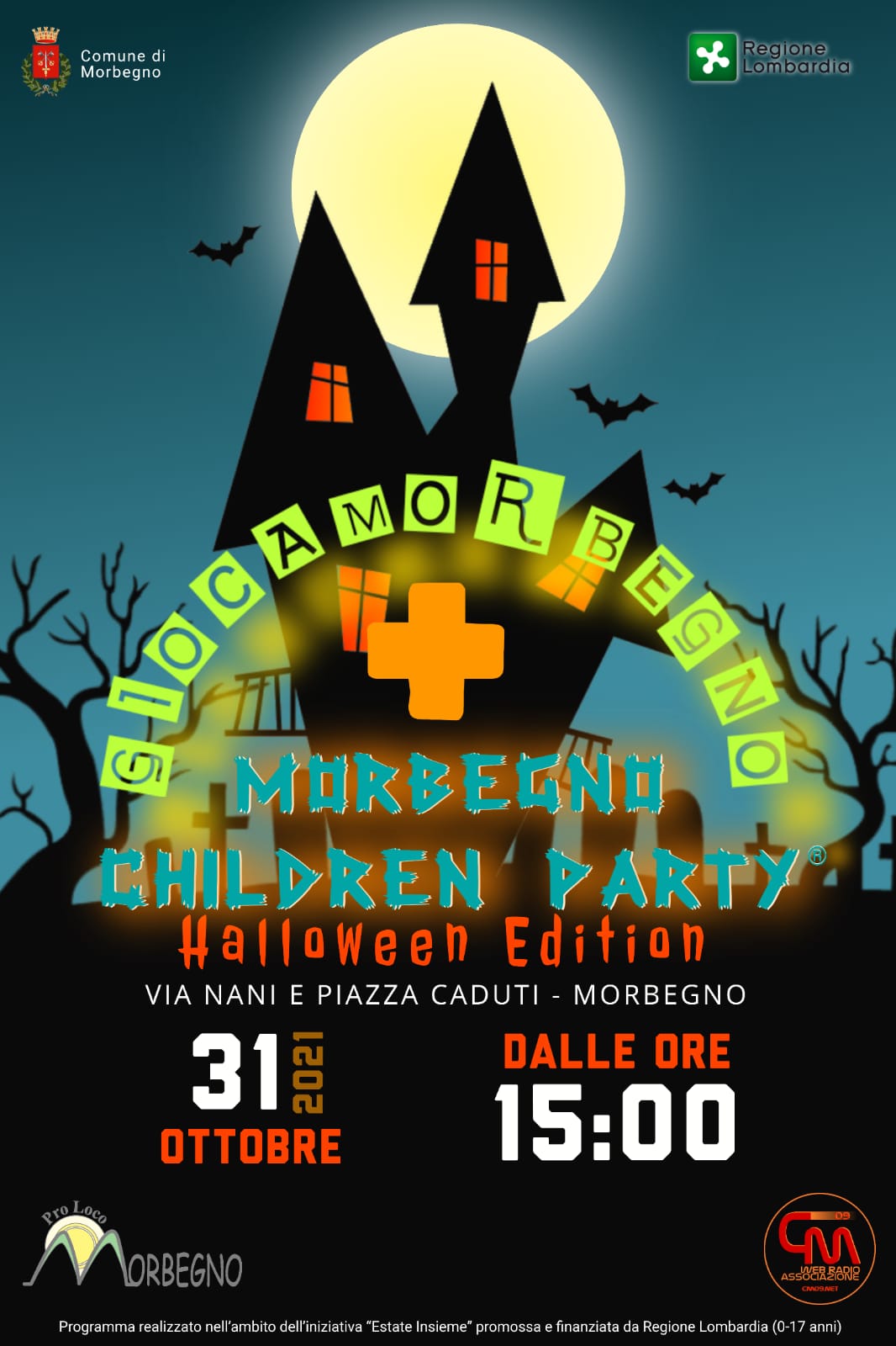 GiocaMorbegno + Halloween Children Party